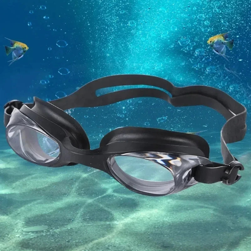 Swimming Goggles Waterproof And Anti-fog Flat Mirrors For Adults And Boys Silicone Swimming Goggles And Diving Goggles Equipment