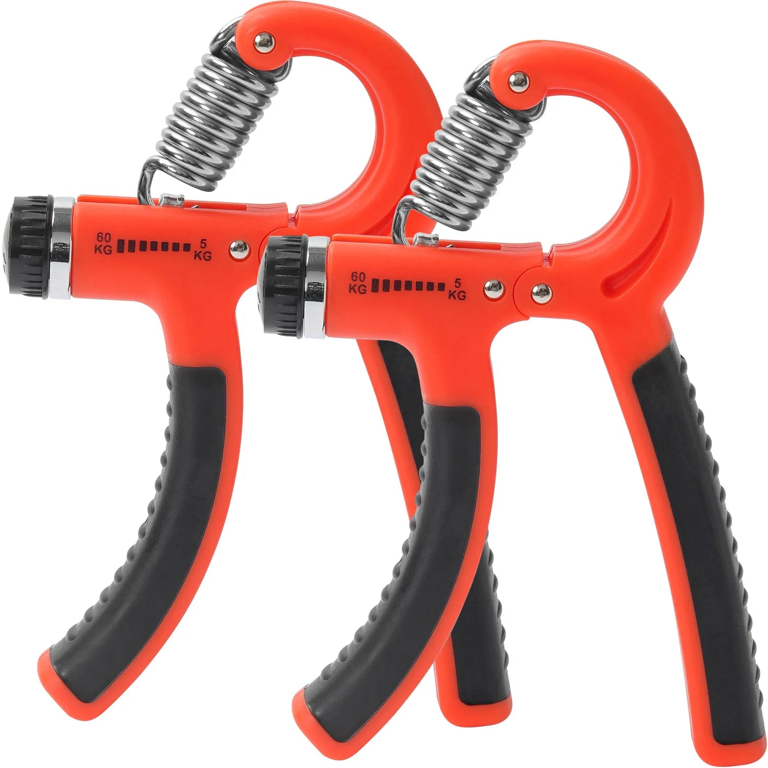 2 Pack Grip Strength Trainer, Hand Grip Exerciser Strengthener with Adjustable Resistance 11-132 Lbs (5-60kg) Hand Exerciser