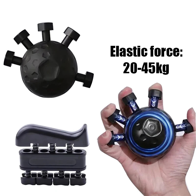 Hand Exercise Balls Sphere Finger Exerciser Ball Grip Strength Trainer Hand Grips Portable Grip Exerciser Forearm Grip Workout