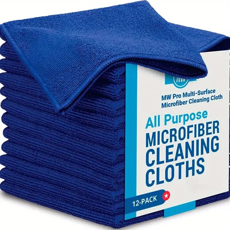3/12pcs Microfiber Towels Car Wash Drying Cloth Towel Household Cleaning Cloths Auto Detailing Polishing Cloth Home Clean Tools