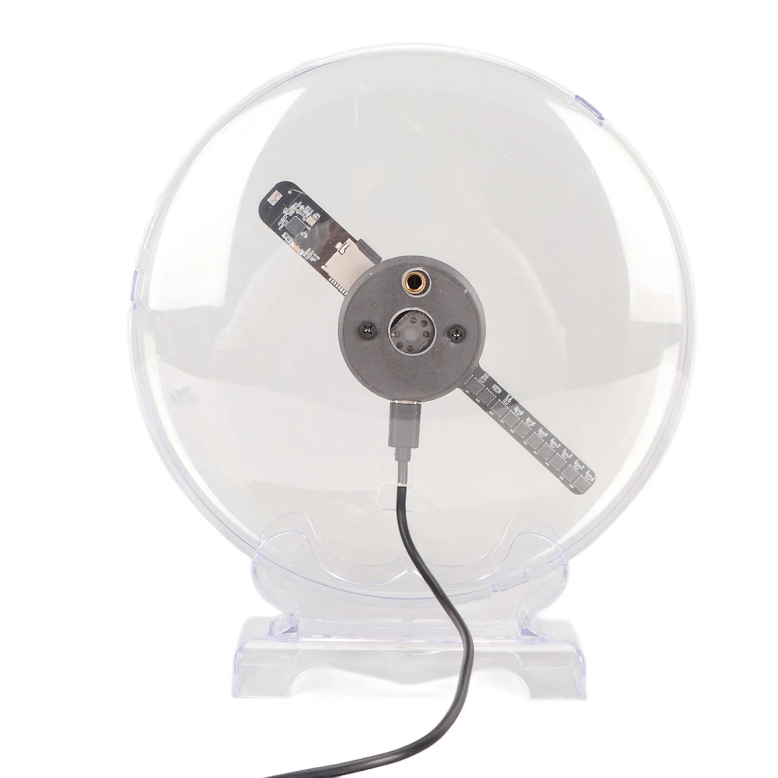 3D Hologram Fan WiFi Projector  Eye 3D Display 1080x160 80pcs LED Beads 3D Hologram Projector Advertising Display