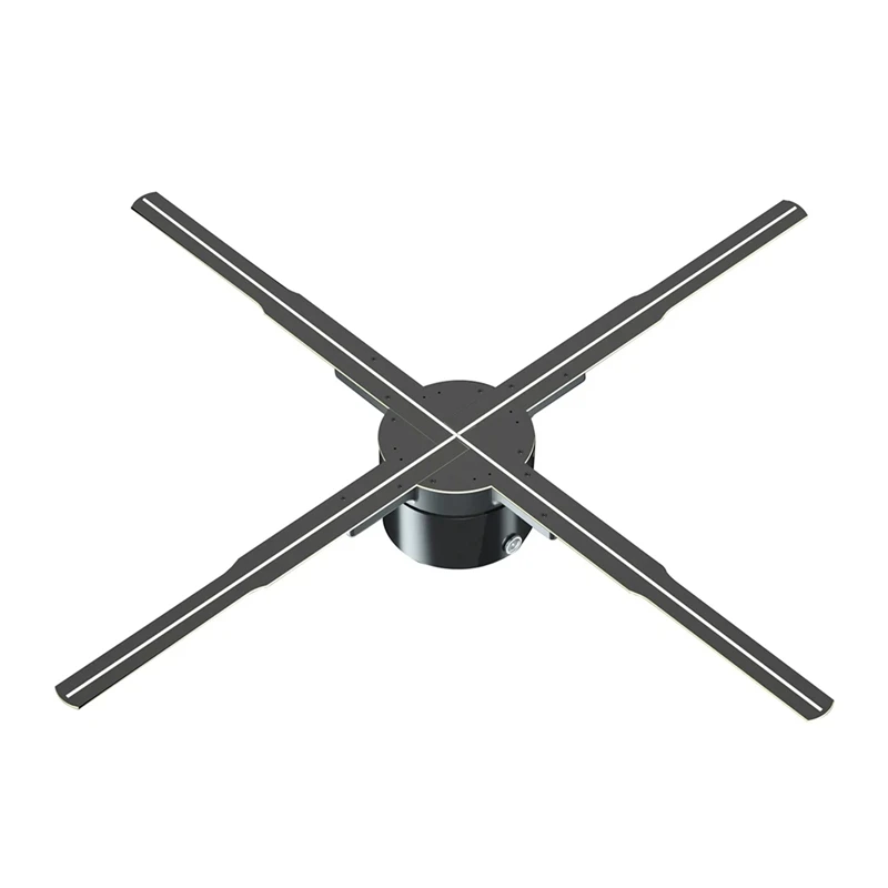 A98E-3D Hologram Projector Wifi App Control Led Display Sign Logo Hologram Fan Wall Mounted Advertising Machine