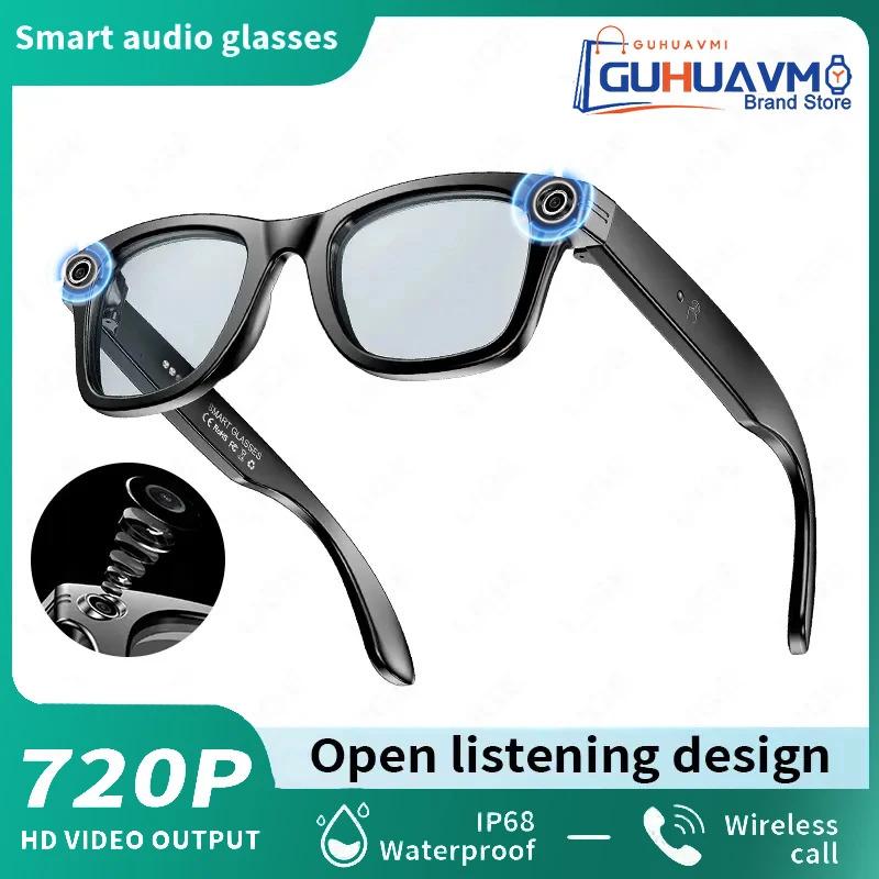 New CoolWiz Smart Glasses (4K Ultra HD) for learning and travel, featuring an 8MP AI camera that captures photos and records video, supports AI transmission and calls—ideal for outdoor sports and everyday use. - view 9