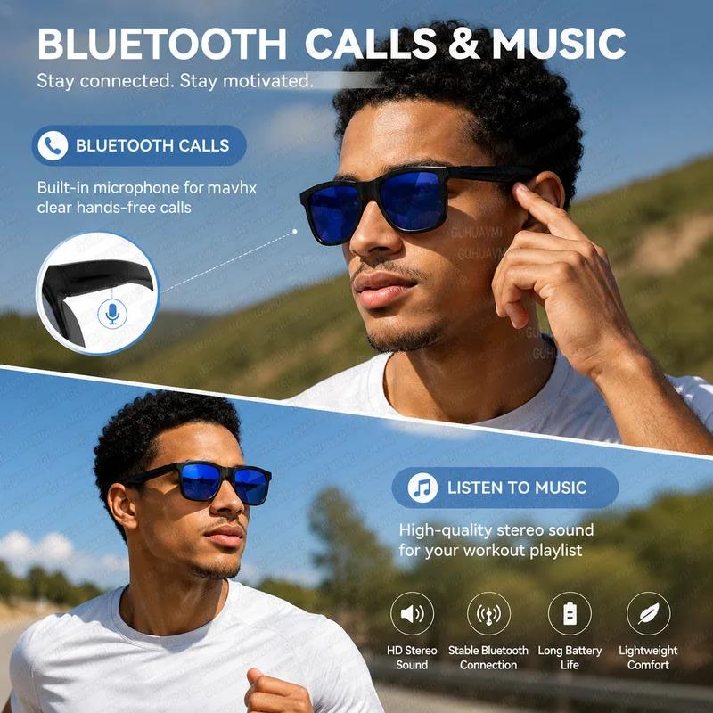 CoolWiz Cermin Mata Pintar Bluetooth 4 Tahap Elektrochromic AI Baharu ChatGPT 164+Terjemahan Bahasa Muzik Panggilan Bebas Tangan Cermin Mata Hitam Untuk Sukan Luar Penggunaan Harian - view 6