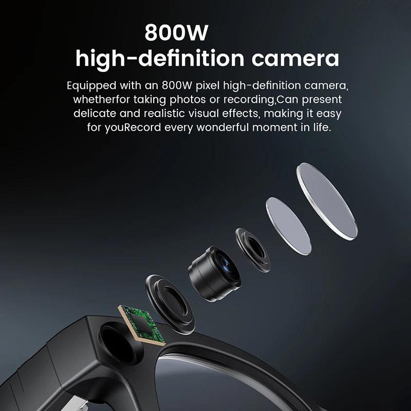 2026 New AI SmartGlasses 800W Camera Touch-sensitive AI Translation 320mah AI Photo Recognition 32 GB Storage Smart Sunglasses - view 6