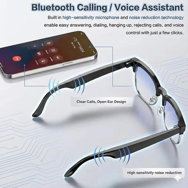 AI Real Time Translation Smart Glasses 1080P Camera Video Recorder Dual Mic Noise Canceling Bluetooth 3D Audio Sunglass 32G 2026 - view 7