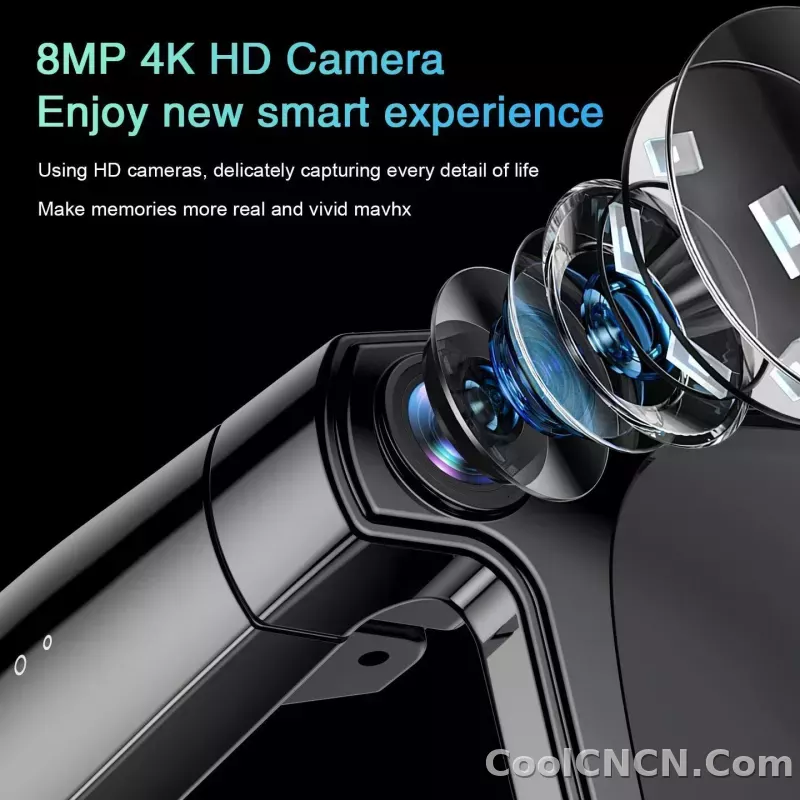2026 New Smart Glasses Men 4K 8MP HD Camera Video Recording Language Translation ChatGPT WIFI Bluetooth Call Audio Glasses Women - detail