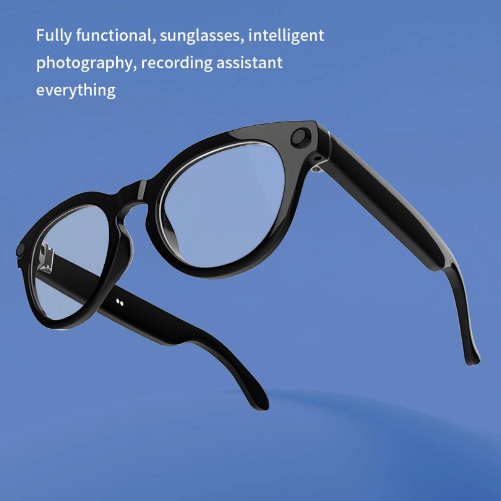Smart Glasses Camera Glasses BT Call Music Touch Sunglasses Voice Assistant Video Recording WIFI AI Glasses Translator - view 3