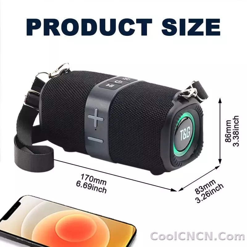 The Heritage Behind Speaker TG667 Crossbody LED light portable Bluetooth speaker, outdoor small and high appearance level, compatible with USB/AUX/TF/FM: A Timeless Story