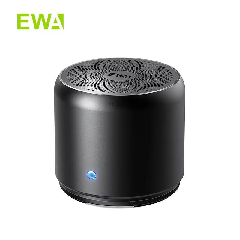EWA A106 Max Portable Bluetooth Speaker,8W TWS Wireless Speakers Outdoor Subwoofer Dual Stereo Sound Speaker 1200 mAh Metal Body