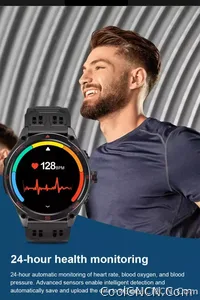 CoolWiz 025 Professional Sports Smart Watch, Military-Grade, Dual-Band GPS Positioning for Men, 10 ATM Water Resistance, 1000 mAh Battery, Compass Bracelet, Compatible with iOS—Ideal for Outdoor Sports and Everyday Use - view 23