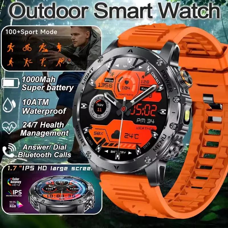 CoolWiz Original T Rex 3 Ultra Military GPS smartwatch with trajectory tracking and compass, 1000 mAh battery, 5 ATM water resistance; smart sports watch for men and women, suitable for outdoor sports and everyday use - gallery