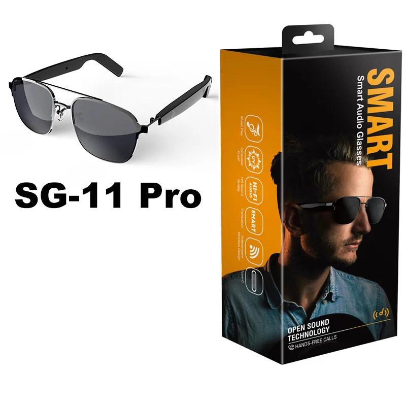 2025 New Smart Bluetooth Glasses Wireless Bone Conduction Music Glasses for Driving Running Cycling Long Battery Life Sweatproof Durable Phone Wearable