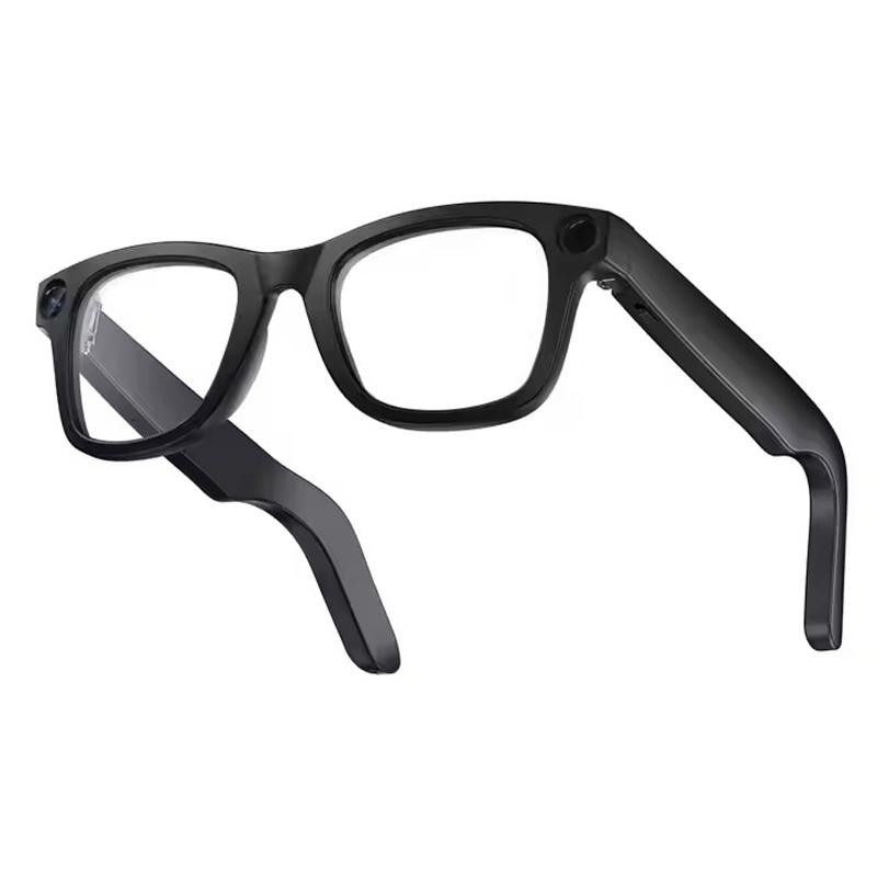 Fashion Smart AI Glasses E02 2000Wpixel HD Camera Photo Video Voice Bluetooth Call Headset Glasses Wireless Music Earphones