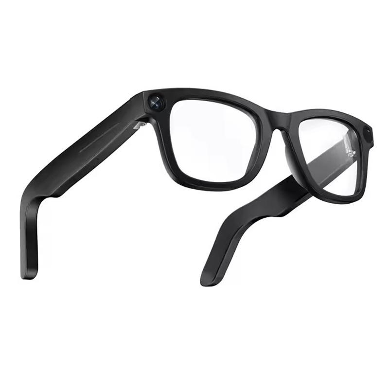 E02L Fashion Smart AI Glasses 2000Wpixel HD Camera Photo Video Voice Bluetooth Call Headset Glasses E02 Wireless Music Earphones