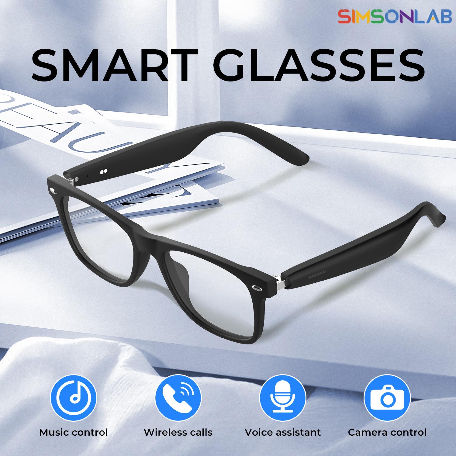 2025 Smart Glasses  AI Translation Camera Control Bluetooth Call Headphones Fashionable Sunglasses Intelligent Men Women Gifts