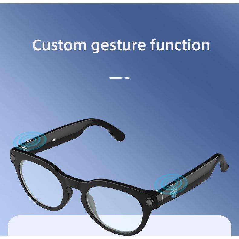 AI High Level Smart Glasses Wireless Real-Time Translation Glasses with AI Photography Voice Calls Music Playback Versatile - gallery