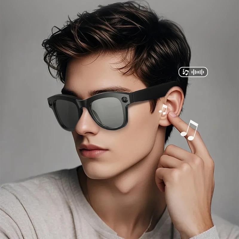 AI Smart Glasses M01 for Photography Object Recognition Video Recording Bluetooth Music Calling AI Recognition Translation