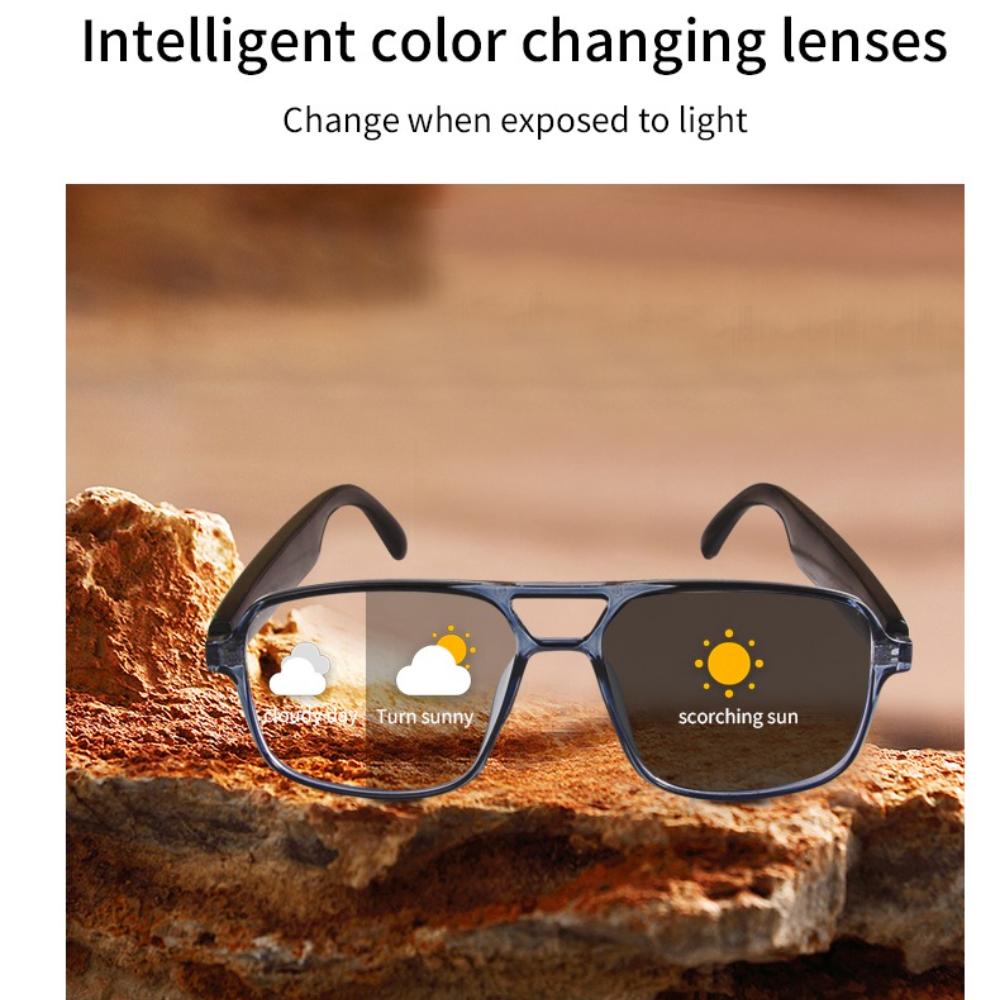 GS10 AI Bluetooth Glasses translation Earphones With Camera Automatic voice Smart glasses Multi-function keys For Sports