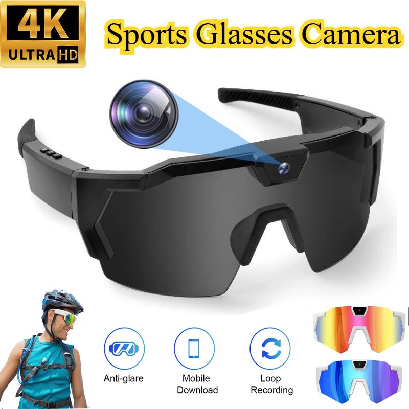 2026 AI Intelligent Glasses For Outdoor Cycling Windproof And Eye Protection Skiing Glasses High-definition Camera Photography