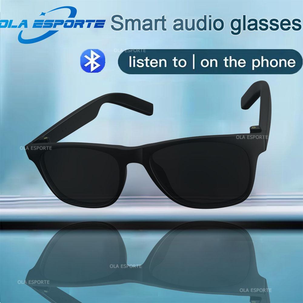 New Men's Smart Glasses Women's Bluetooth Glasses Voice Call Control Music UV Polarized Sunglasses Headphone Glasses Man 2025