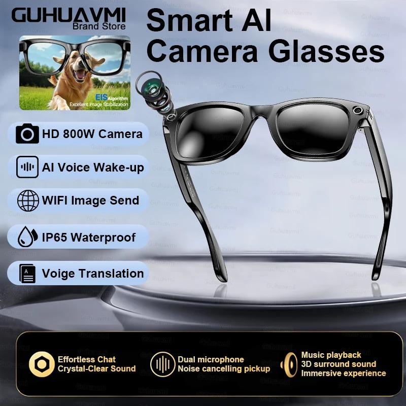 CoolWiz Camera HD Pixel 800W New 32GB Smart Glasses for Women — Photo Capture & Video Recording, AI Translation, Waterproof AI Glasses for Men, suitable for outdoor sports and daily use - gallery