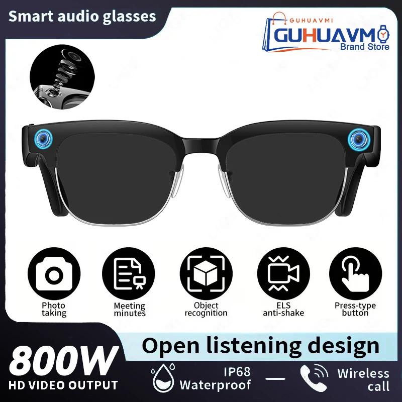 CoolWiz AI Smart Glasses 4K HD with Color Change, 8MP Camera, 1080p Video, AI Music Player, AI Calls, AI Sports Glasses for Men, for Outdoor Sports and Everyday Use - gallery