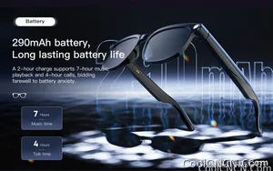 2026 New 800W HD Pixel Smart Glasses Men Anti-shake Camera AI Language Translation Video Recording ChatGPT Music Call Sunglasses - view 18