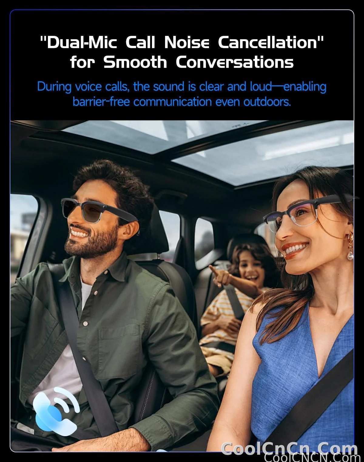 2026New AI Smart Glasses 120+Language Translation 800W Pixel Camera Video Music Player Call Business 8K Color Change Glasses Men - detail