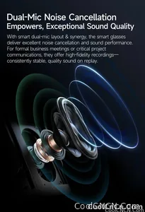 2026New AI Smart Glasses 120+Language Translation 800W Pixel Camera Video Music Player Call Business 8K Color Change Glasses Men - view 23