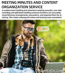 2026 New AI Smart Sports Glasses with 1200P Camera 4k Anti-Shake AI Voice Translator Bluetooth Call Dual Mic Audio Sunglasses - view 19