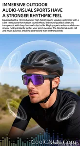 2026 New AI Smart Sports Glasses with 1200P Camera 4k Anti-Shake AI Voice Translator Bluetooth Call Dual Mic Audio Sunglasses - view 20