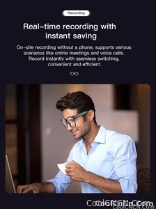 2026 New Smart AI Glasses 1080P HD Video Record Camera ChatGPT Bluetooth Call 32GB ROM Language Translation Music Sunglasses Men - view 15