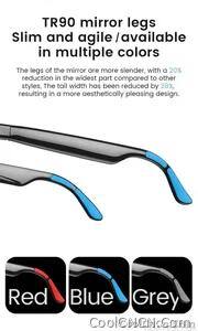 2026 New Electrochromic Lens Audio Smart Glasses Men 164+Language Translation AI ChatGPT BT Call Music Player Sunglasses Women - view 11