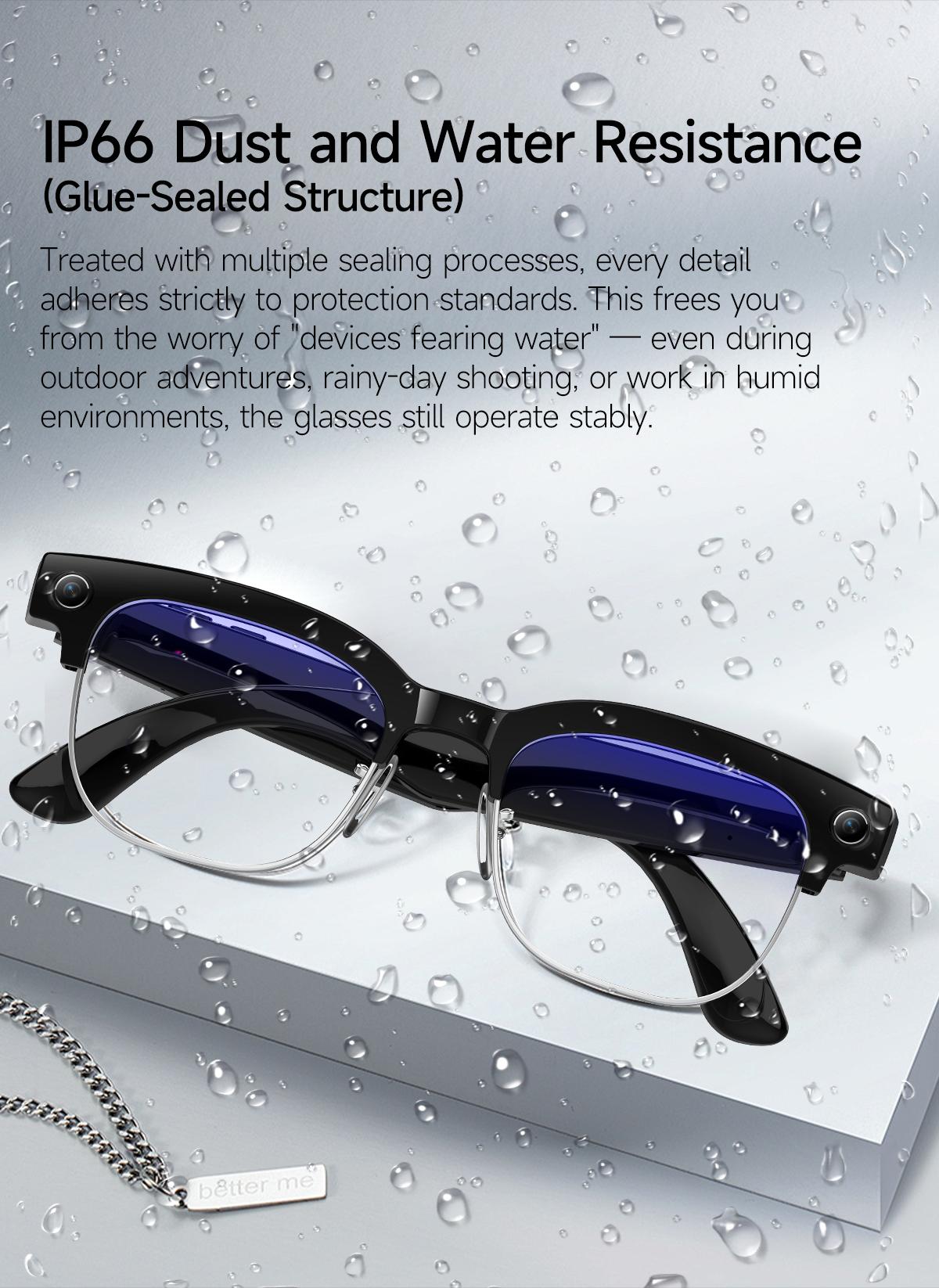 2026New 4K Ultra HD Color Change BT Call Smart Glasses AI Chat Music Player 800W Pixel Camera 1080P Video  AI Sports Glasses Men - gallery