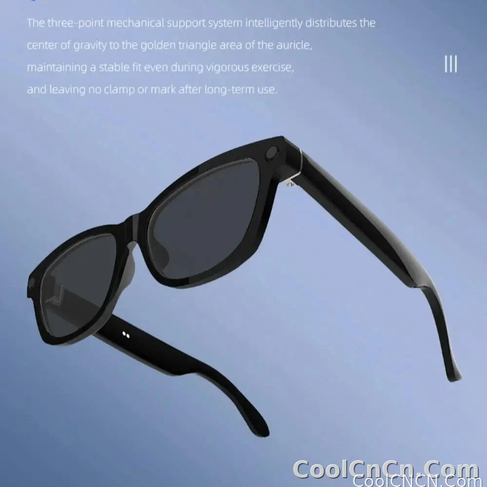 V03 Smart Glasses Camera Control Bluetooth Call Music Control Open Listening Design Polarized Lenses Smart Sunglasses - detail