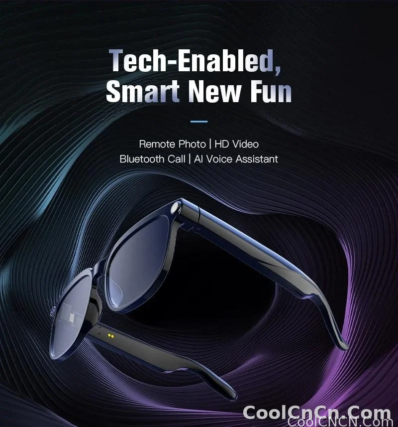 2026New 800W Pixel 4K HD Camera Smart Glasses AI Translation ChatGPT Music Play Voice Dual Microphone BT Call Sunglass Men Woman - detail