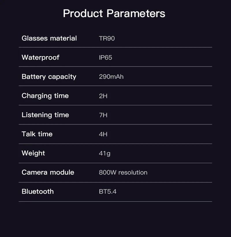 2026New 800W Pixel 4K HD Camera Smart Glasses AI Translation ChatGPT Music Play Voice Dual Microphone BT Call Sunglass Men Woman - gallery