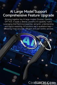 2026New AI Smart Glasses 800W Pixel Camera Various Language Translation Video Music BT Call Business 4K Color Change Glasses Men - view 16