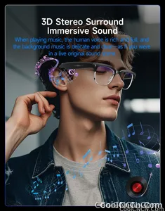 2026New AI Smart Glasses 800W Pixel Camera Various Language Translation Video Music BT Call Business 4K Color Change Glasses Men - view 25