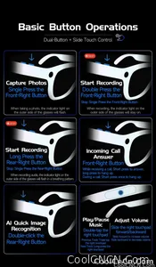 2026New AI Smart Glasses 800W Pixel Camera Various Language Translation Video Music BT Call Business 4K Color Change Glasses Men - view 27
