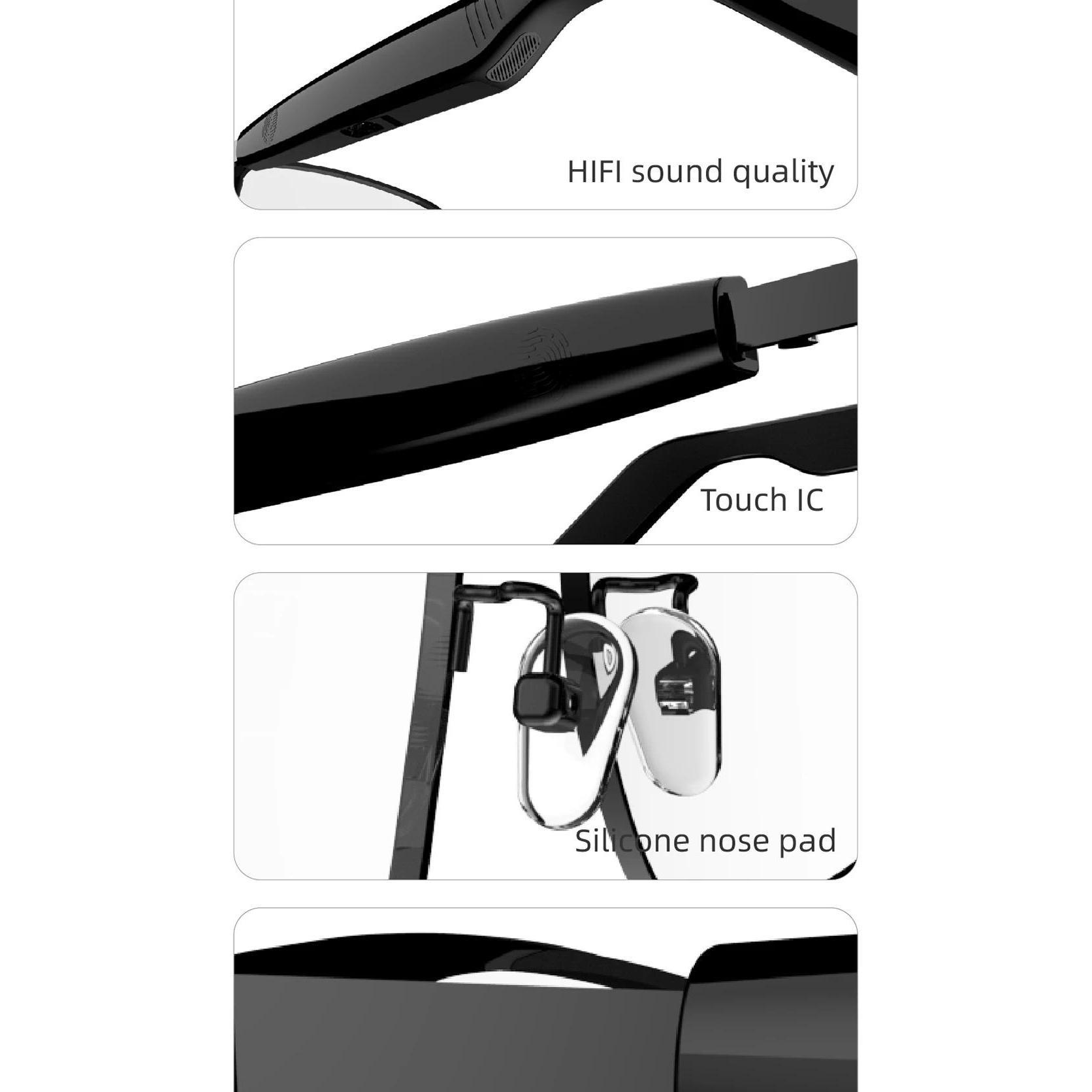 Smart Glasses SG20 Pro AI Intelligent Driver Sunglasses Touch Earphone with 144 Languages Online Translation for Men Women - gallery