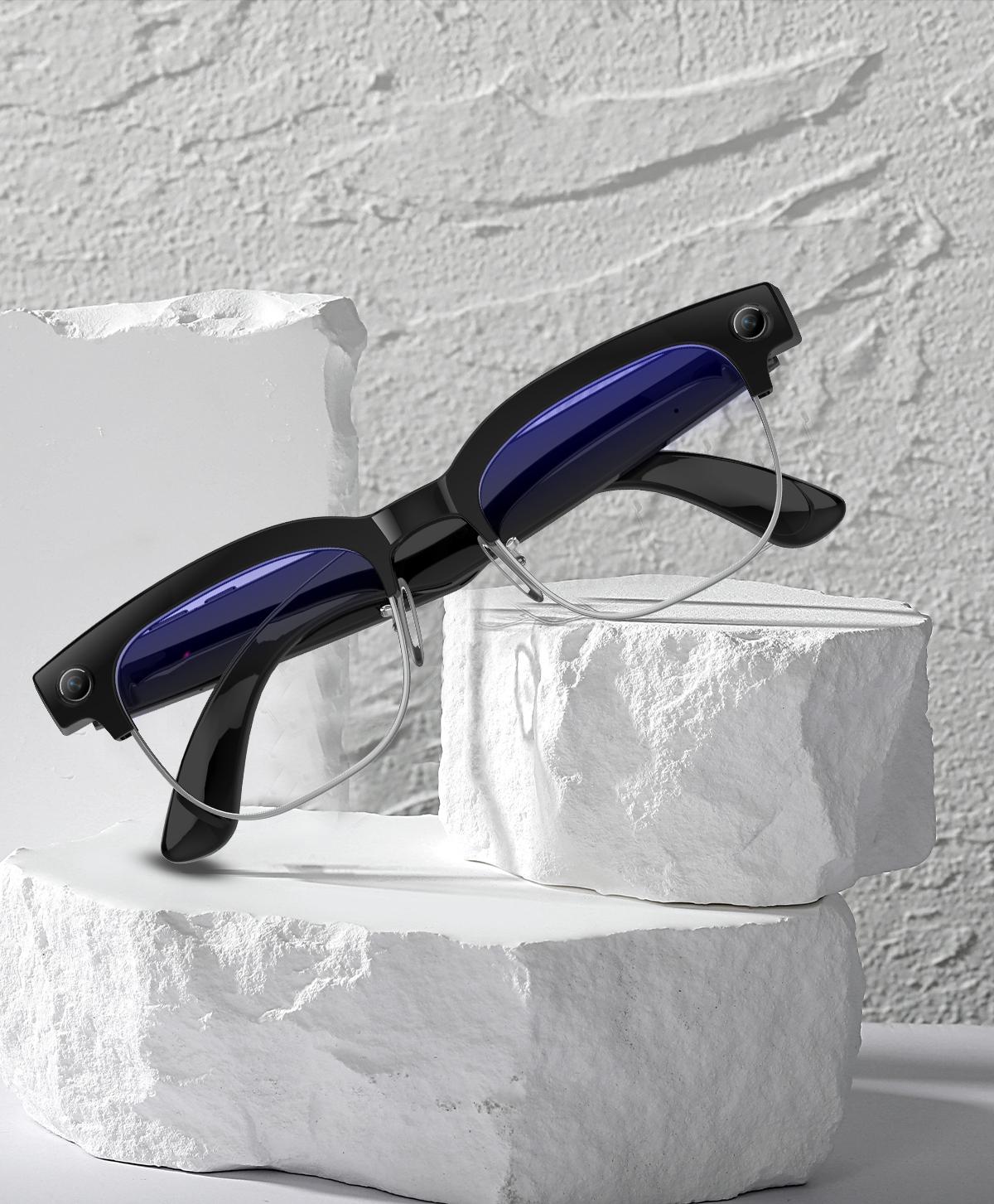 AI Real Time Translation Smart Glasses 1080P Camera Video Recorder Dual Mic Noise Canceling Bluetooth 3D Audio Sunglass 32G 2026 - gallery
