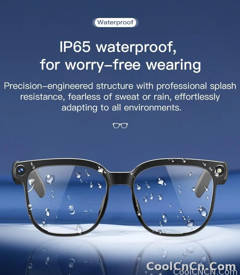 2026 Smart AI Glasses Men New 4K HD 800W pixel Camera 32GB Memory 120+ Translation ChatGPT Music Shoot Photos &Video Sunglasses - detail
