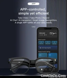 2026 Smart AI Glasses Men New 4K HD 800W pixel Camera 32GB Memory 120+ Translation ChatGPT Music Shoot Photos &Video Sunglasses - view 20