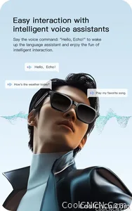 2026 New 800W Pixel Camera 1080P Video Recording Smart Glasses Men AI Voice Assistant Music Player Translation Sports Sunglasses - view 15