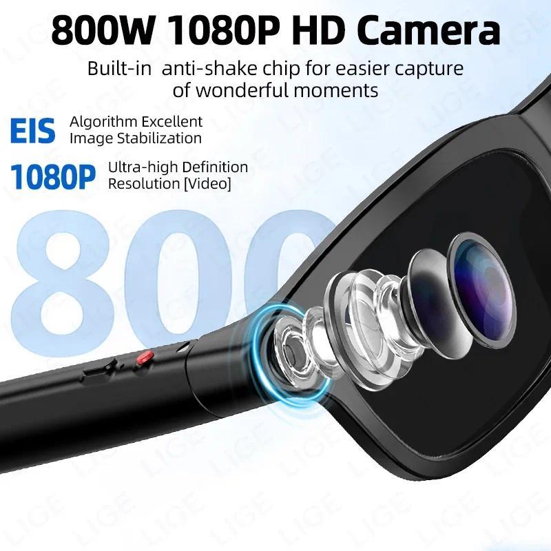 2026 New AI Smart Sunglasses 8MP HD Camera Glasses 1080P Video Recording Translation Call Waterproof Bluetooth Eyewear Men Women - gallery