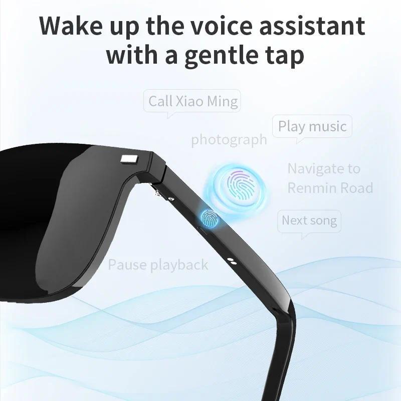 Bluetooth Smart Glasses Voice Call Music Play Remote Control Camera Wireless Bluetooth Headset Waterproof Glasses For Men  Women - gallery