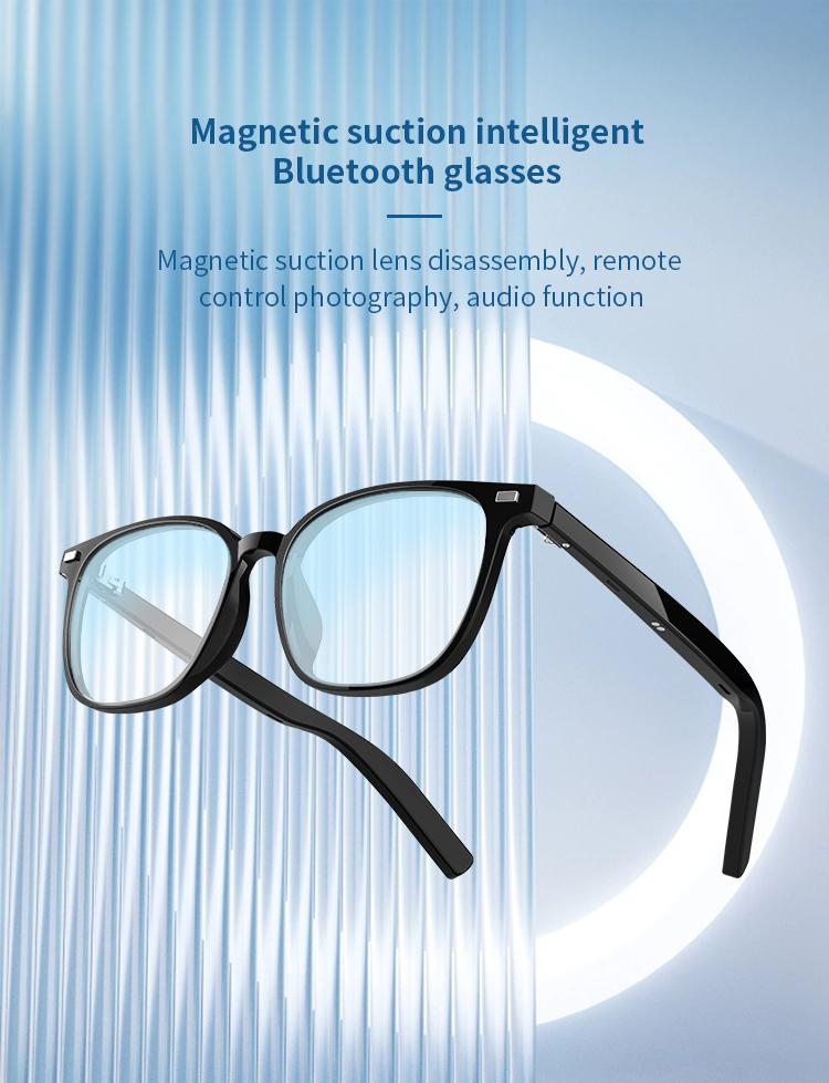 Bluetooth Smart Glasses Voice Call Music Play Remote Control Camera Wireless Bluetooth Headset Waterproof Glasses For Men  Women - gallery