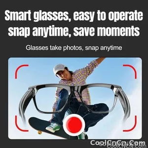 6K HD AI Camera Glasses 800MP Photochromic Multifunctional Smart Glasses Bluetooth Calling Photo Chat Music Translation 2026 - view 9